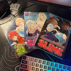 That Time I Got Reincarnated as a Slime Manga Set - Volumes 3, 4, 5